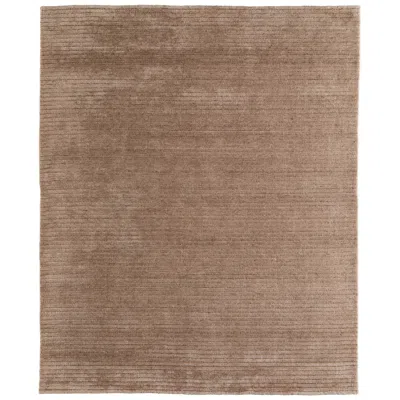 Feizy Cornerstone Solid Hand Woven Tan Area Rug 2' X 3' In Brown