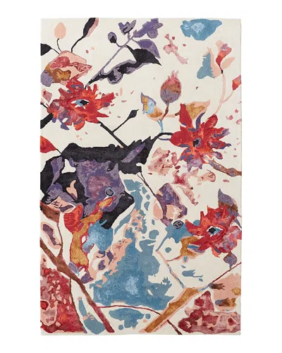 Feizy Dafney 8863f Area Rug, 2' X 3' In Red Multi