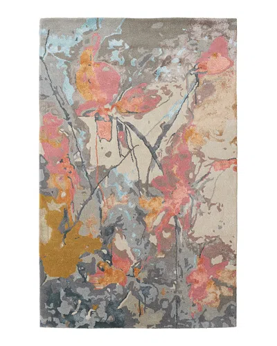 Feizy Dafney Dfy8867f Area Rug, 2' X 3' In Blue Pink