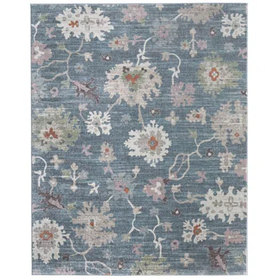 Feizy Dartmouth Abstract Indoor Blue Area Rug 39qmf 5' X 7'-6"