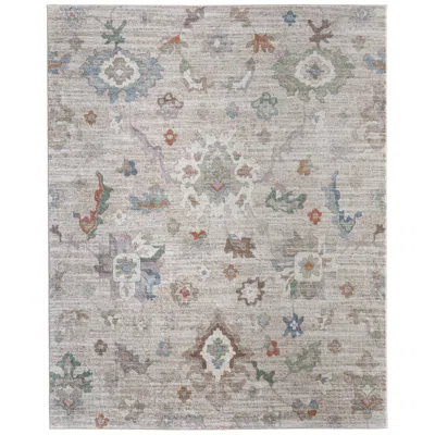 Feizy Dartmouth Abstract Indoor Tan Area Rug 39qkf 7'-9" X 10' In Gray