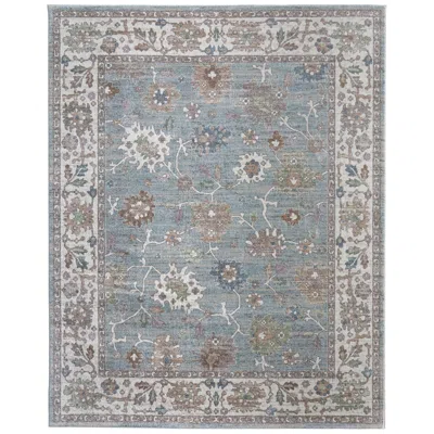 Feizy Dartmouth Floral & Botanical Indoor Blue Area Rug 39qnf 5' X 7'-6"