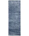 Feizy Deja 39pjf 2'6"x7'3" Runner Area Rug In Blue