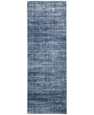 Feizy Deja 39pjf 2'6"x7'3" Runner Area Rug In Blue