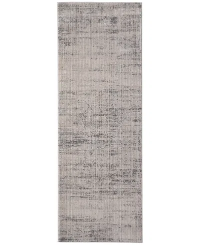 Feizy Deja 39pjf 2'6"x7'3" Runner Area Rug In Gray