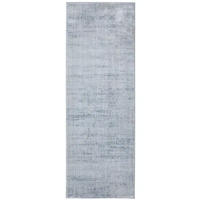 Feizy Deja Solid Indoor Blue Area Rug 39pjf 2'-6" X 7'-3"