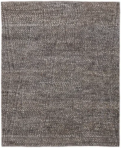 Feizy Dering T6042 5'x8' Area Rug In Gray