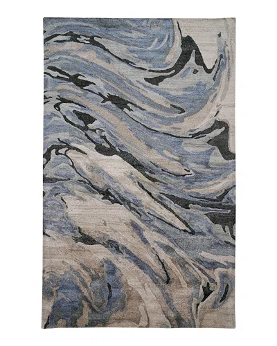Feizy Dryden 8738790f Area Rug, 5' X 8' In Blue/gray