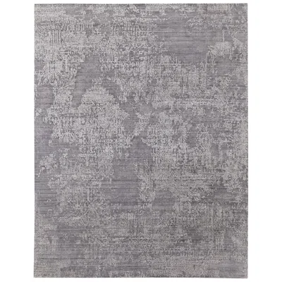 Feizy Eastfield Abstract Hand Woven Gray Area Rug 6989f 2' X 3'