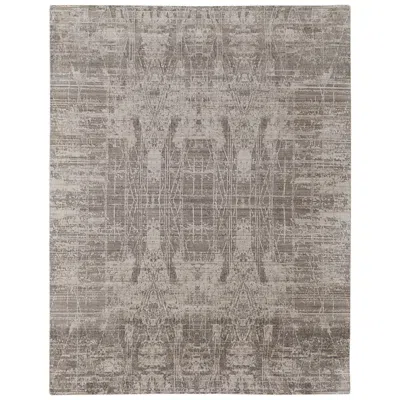 Feizy Eastfield Abstract Hand Woven Gray Area Rug 69a5f 2' X 3'