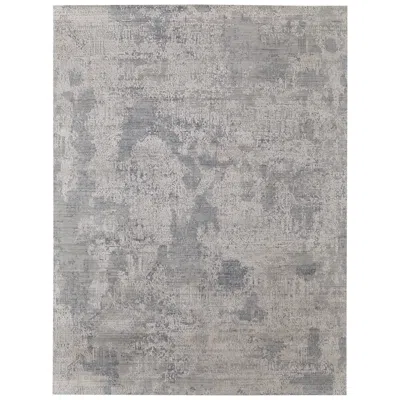 Feizy Eastfield Abstract Hand Woven Silver Area Rug 6989f 2' X 3'