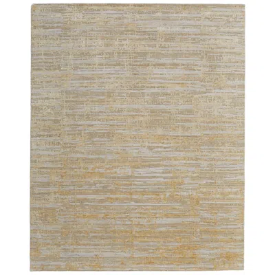 Feizy Eastfield Abstract Hand Woven Yellow Area Rug 69fqf 8' X 10'