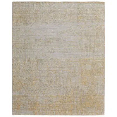 Feizy Eastfield Abstract Hand Woven Yellow Area Rug 69frf 3' X 5'