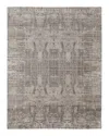 Feizy Eastfield Eas69a5f Area Rug, 3' X 5' In Gray/ivory
