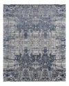 Feizy Eastfield Eas69aef Area Rug, 5' X 8' In Blue/ivory