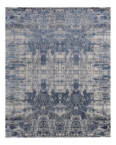 Feizy Eastfield Eas69aef Area Rug, 5' X 8' In Blue/ivory