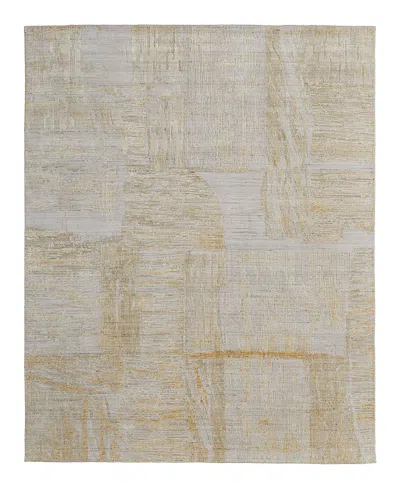 Feizy Eastfield Eas69ftf Area Rug, 5'x8' In Yellow