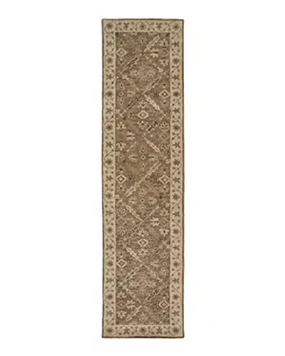 Feizy Eaton 6548424f Runner Area Rug, 2'6 X 10' In Brown
