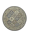 FEIZY EATON 6548429F ROUND AREA RUG, 8' X 8'