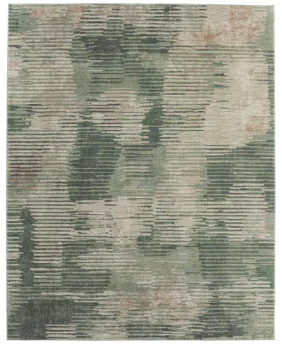 Feizy Eden 39qyf 7'9"x10' Area Rug In Green