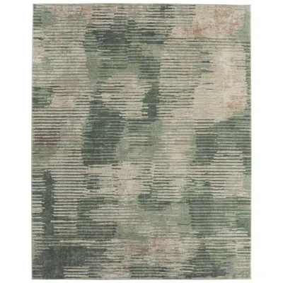 Feizy Eden Abstract Indoor Green Area Rug 39qyf 5' X 7'-6"