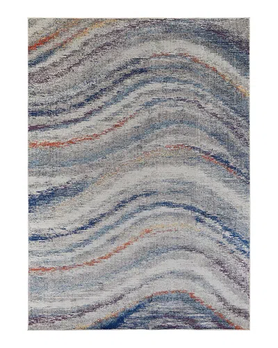 Feizy Edgemont Edg39inf Area Rug, 6'7 X 9'6 In Blue/gray