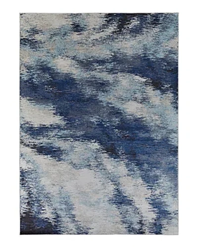Feizy Edgemont Edg39itf Area Rug, 7'10 X 10' In Blue/ivory