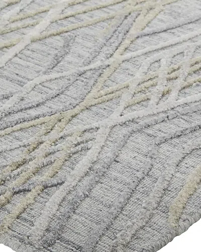 Feizy Elias Els6589f Area Rug, 3'6 X 5'6 In Gray/ivory