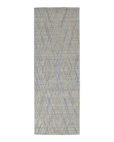 Feizy Elias Els6589f Runner Area Rug, 2'9 X 10' In Gray