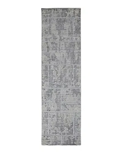 Feizy Elias Els6590f Runner Area Rug, 2'9 X 8' In Gray/ivory
