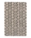 Feizy Enzo 7428733f Area Rug, 2' X 3' In Black/gray