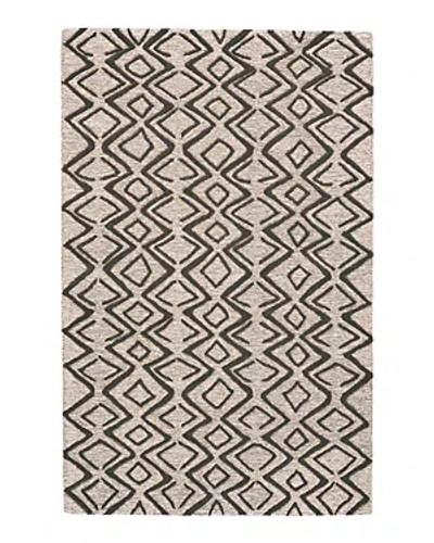 Feizy Enzo 7428733f Area Rug, 2' X 3' In Black/gray