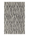 Feizy Enzo 7428734f Area Rug, 8' X 11' In Ivory/black