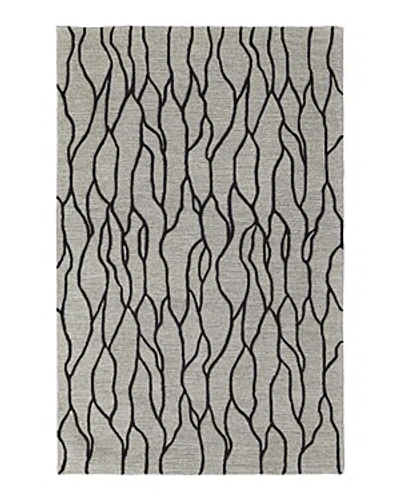 Feizy Enzo 7428734f Area Rug, 8' X 11' In Ivory/black