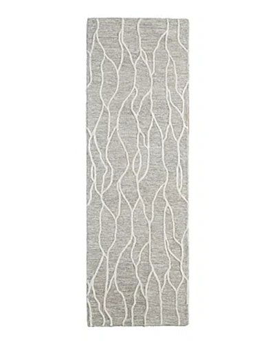 Feizy Enzo 7428734f Runner Area Rug, 2'6 X 8' In Taupe/ivory