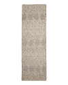 Feizy Enzo 7428735f Runner Area Rug, 2'6 X 8' In Tan/ivory