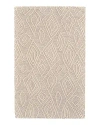 Shop Feizy Enzo 7428738f Area Rug, 2' X 3' In Tan/ivory