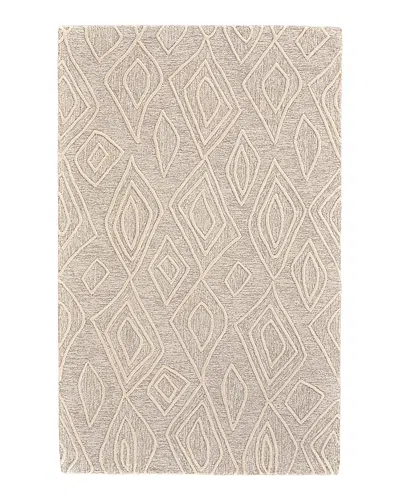 Feizy Enzo 7428738f Area Rug, 5' X 8' In Tan/ivory