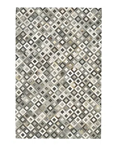 Feizy Estelle Sknl9173 Area Rug, 2' X 3' In Gray/white