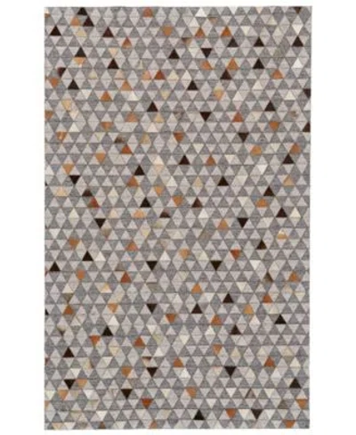 Feizy Fannin 0755f Rug Collection In Gray,ivory