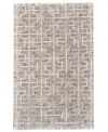 Feizy Fannin 0756f 2'x3' Area Rug In Gray,ivory