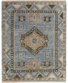 Feizy Fillmore 6935f 4'x6' Area Rug In Blue