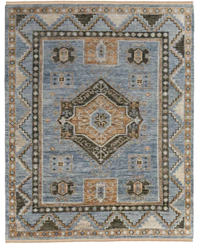 Feizy Fillmore 6935f 4'x6' Area Rug In Blue