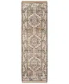 Feizy Fillmore 6943f 2'6"x14' Runner Area Rug In Multi