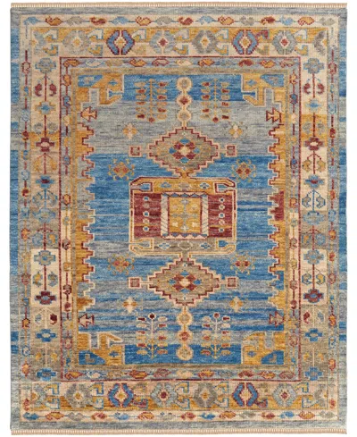 Feizy Fillmore 6944f 5'x8' Area Rug In Blue