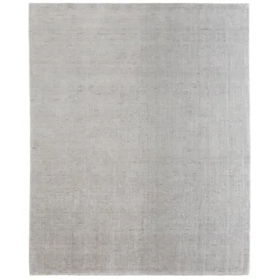 Feizy Fleetwood Solid Hand Woven Gray Area Rug 8a06f 5' X 8'