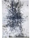 Feizy Gaspar 3833f 6'7"x9'6" Area Rug In Blue,gray