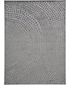 Feizy Gaspar 3835f 6'7"x9'6" Area Rug In Gray