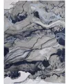 Feizy Gaspar 39ktf 8'x11' Area Rug In Gray