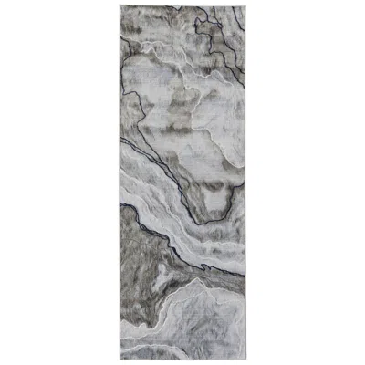 Feizy Gaspar Abstract Indoor Taupe Area Rug 39kuf 2'-10" X 8'